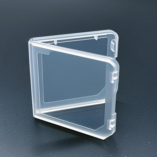 12Pcs Game Case Clear Game Card Box Anti Dust Cover Transparent Storage Box Case for DS 3DS DSI Protective Single Cartridge Holder