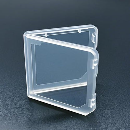 12Pcs Game Case Clear Game Card Box Anti Dust Cover Transparent Storage Box Case for DS 3DS DSI Protective Single Cartridge Holder