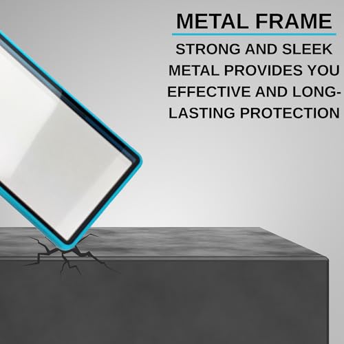 RedCap Magnetic Aluminum PSA Graded Card Holder 35PT Premium PSA Slab Protector Display Case with UV Resistant Glass Fits Standard PSA Graded Sports Trading Cards- Ocean Blue - color: Ocean Blue
