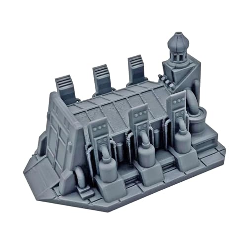 harayaa Unpainted Miniature Building Terrain Table Game Decoration Layout Gift