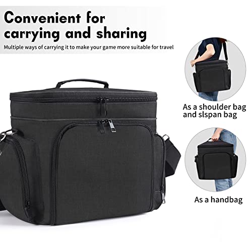 Nintendo Switch Carry Case,Bag for Nintendo Switch/Switch OLED/Switch Lite | Portable Carrying Storage Bag Soft Lining Hard Case for Nintendo Switch Console Pro Controller & Accessories