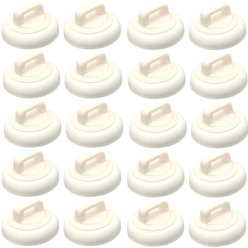Magnetic Cable Zip Tie Mounts Clips Multipurpose Zip Ties Mount Base Holder Wire Cable Holder Mount Wire Clips Management for Home Office Marine Electrical Wiring (White, 20 Piece) - color: White, size: 20 Piece