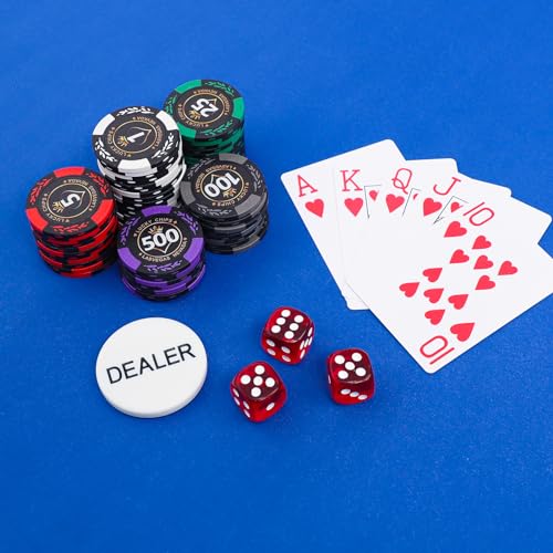 Large Mahjong Mat with Black Carrying Bag (Blue,31.5 inches), Anti Slip and Noise Reduction Table Cover for Mahjong, Poker, Card Games, Dominoes, Board Games, Slip Resistant Mat - color: Blue