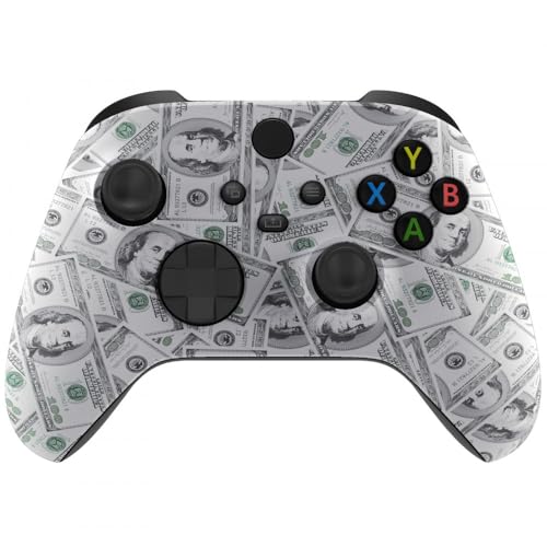 Stealth Controllers Wireless Controller for Xbox Series S, Xbox Series X, Xbox One - Soft Touch Feel - Custom Series S/X Controller ($100 Money) - color: $100 Money