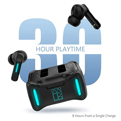 SW4 Pro Wireless Earbuds for PC/Computer/Laptop/Mobile - Dongle & Bluetooth - 20ms Low Latency - 4 Mics – Gaming - Work Headset/Headphones for Office
