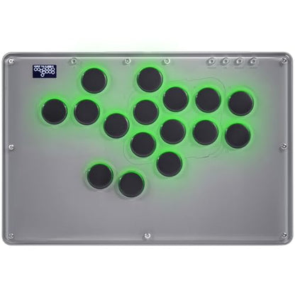 Sehawei Haute42 Arcade Stick V16 All-Button Arcade Controller 16Keys for PC/Ps3/Ps4/Switch/Steam,Fight Stick for Fighting Games with Custom RGB & Turbo Functions & Hot Swap - 30th Anniversary Edition