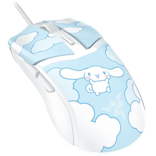 Razer Cobra Wired Gaming Mouse, 58g Lightweight, Cinnamoroll Edition | Gen-3 Optical Switches, Chroma RGB Lighting Underglow, 8500 DPI Optical Sensor, 100% PTFE Mouse Feet, Speedflex Cable - color: Cinnamoroll Edition