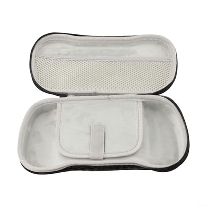 EVA Hard Carrying Case for Anbernic RG557 and RG556 Retro Gaming Console, Protective Travel Storage Bag 25x12x5cm, Sleek Black Design, 1 Unit