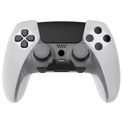 PlayVital Glow in Dark 3D Studded Edition Anti-Slip Silicone Cover Case for ps5 Edge Controller, Soft Rubber Protector Skin for ps5 Edge Wireless Controller with 6 Thumb Grip Caps - Green - color: Glow in Dark - Green