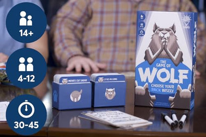 Gray Matters Games The Game of Wolf a Trivia Game for Friends, Families and Teens - style: The Game of Wolf
