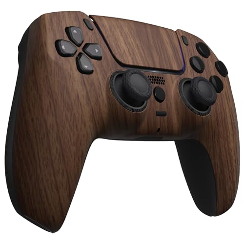 MODDEDZONE M Series Custom controller for PS5 - Wireless, OEM-Quality Custom Designs for Playstation 5 Controller- Diverse & Unique Styles for Enhanced Gaming (Wood) - color: Wood