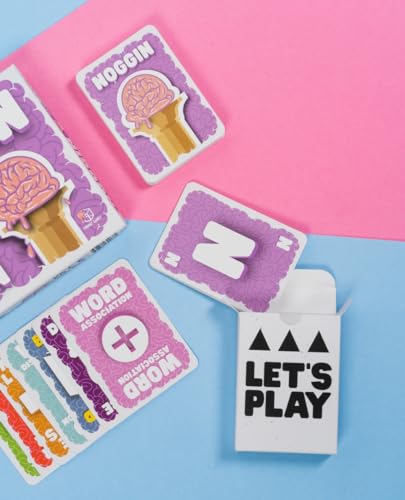 Noggin Party Game - Hilarious Fast-Thinking Word Game, Challenging and Addictive Strategy Card Game for Kids & Adults, Ages 10+, 3+ Players, 10 Minute Playtime, Made by Format Games