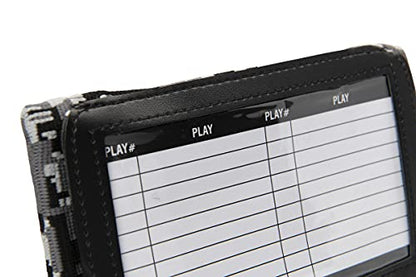 Champro Adult Quarterback Playbook Triple (AF50B) - color: Camo Black, size: Youth