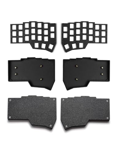 YIVU CORNE V4 Wired Split Mechanical Keyboard, 40% 3x6 Ortholinear Layout, Ergonomic Support, QMK/Vial Programmable, Hot-swappable RGB Gaming Keyboard, Pre-Lubricated Linear Switches