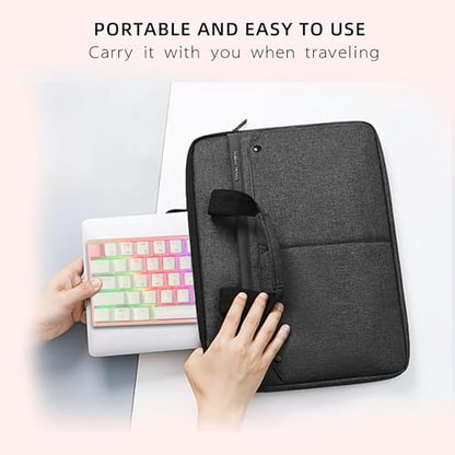 ONE-UP Portable 60% Mechanical Gaming Keyboard LED Backlit Compact 61 Keys Mini Wired Office Keyboard with Blue Switch PBT Keycaps for Windows Laptop PC Mac.（White/Pink） - color: Pink/White