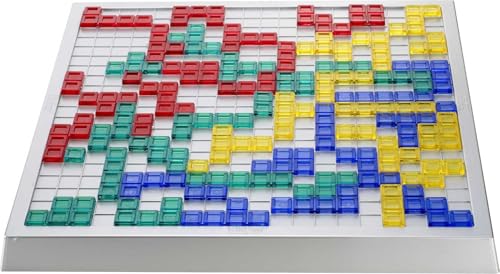 Mattel Games Blokus XL Board Games for Family Night, Brain Games for 2 to 4 Players, Oversized Board and Pieces (Amazon Exclusive) | Classic Strategy Play with "Just One Rule," featuring Oversized Board and Pieces (Amazon Exclusive)