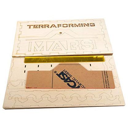 The Broken Token Crate Upgrade (Crate Shell + Tile Trays) Compatible with Terraforming Mars