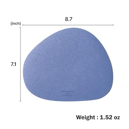 GREEDY FARMERS Mouse pad, Non-Slip Washable Waterproof Computer Mouse pad (Smurf Blue) - color: Smurf Blue