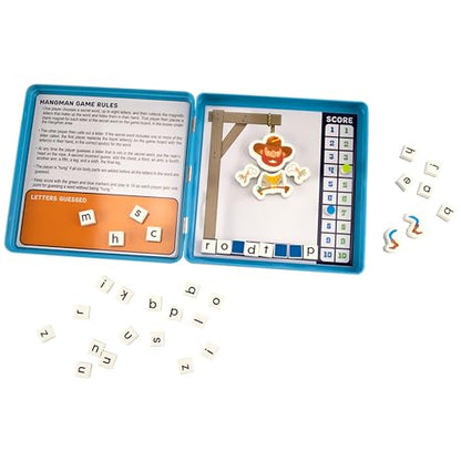 PlayMonster Take N Play Anywhere — Hangman — Easy to Use, Hard to Lose — Fun on the Go Travel Game — For Ages 5+ - style: Classic