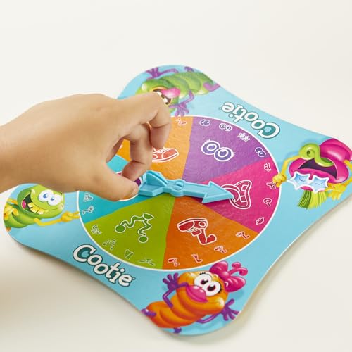Hasbro Gaming Cootie Mixing and Matching Bug-Building Game | 2-4 Players | Easy Preschool Board Games | Easter Basket Gifts for Boys and Girls| Ages 3+
