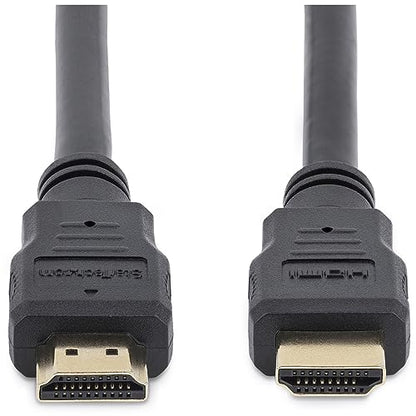 StarTech.com 5m High Speed HDMI Cable – Ultra HD 4k x 2k HDMI Cable – HDMI to HDMI M/M - 5 meter HDMI 1.4 Cable - Audio/Video Gold-Plated (HDMM5M),Black | 4K High Speed HDMI Cable with Ethernet, UHD Video, HDMI 1.4, for Monitors, Projectors, TVs & Display