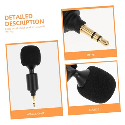 Bendable USB Microphone for Live Streaming and Recording Compatible Laptop and Mobile Phones Omnidirectional Mic Mute Button for Podcasting and Gaming