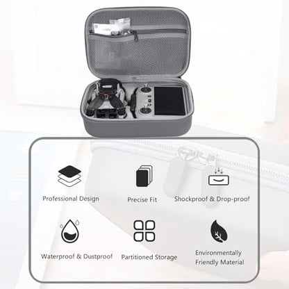 Storage Bag for Mini 5 Pro Drone Case Hard Shell Travel Carrying case Compatible with Mini 5 Pro, DJI RC 2/ RC-N3 Controller and Accessories