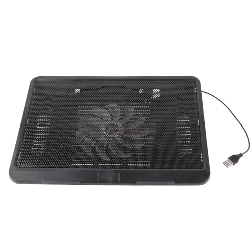 Laptop Cooler Pad Base, Gaming Laptop Cooler Fans, Notebook Gaming Fan Stand for Preventing Overheating and Potential Performance Issues(Black)