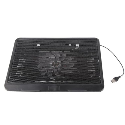 Laptop Cooler Pad Base, Gaming Laptop Cooler Fans, Notebook Gaming Fan Stand for Preventing Overheating and Potential Performance Issues(Black)