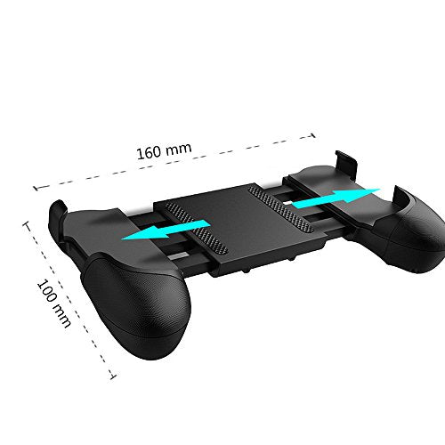 Universal Mobile Game Joystick Spiral Mini Joystick Game Handle Grip Controller Rocker Joypad Foldable Stand Holder for Cellphones (Handle Holder)