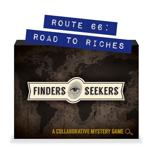 Mystery Game Route 66 Road to Riches Detective Puzzle Game | Immersive adventure, brain-teasing clues, iconic Route 66, perfect for family fun and mystery lovers' excitement!
