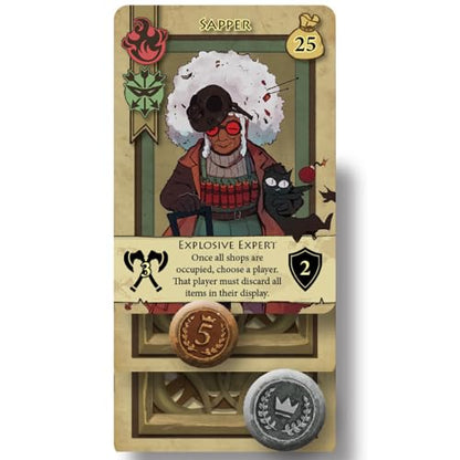 Renegade Game Studios Bargain Quest: Brick & Mortar Expansion Board Game | Add Event Cards, Retail Rumble Mode & New Shop Boards to the Base Game for Strategic 2-6 Player Family Game Night Fun