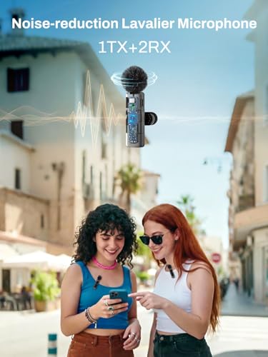 Vlogging Kit,Content Creator Essentials w/Mic & Light(R01 Kit) | 68" Extendable Tripod,For iPhone & Android, Wireless Lavalier Mic(1TX+2RX), Remote Control, For TikTok & YouTube Recording - style: Vlogging Kit-A