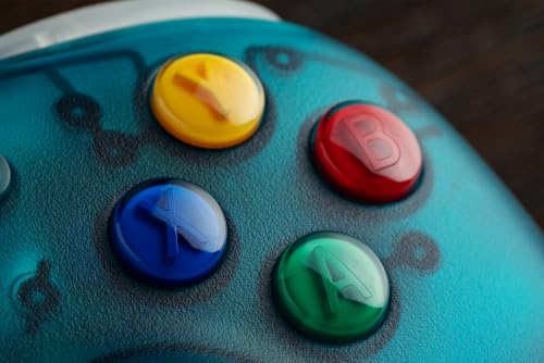 8Bitdo Ultimate 2 Wireless Controller for PC,Apple/Steam/Android,Clear Blue | TMR Joysticks, Hall/Tactile Triggers, 8Speed 2.4G, 1000Hz Polling Rate, Motion Control, RGB Fire Ring, Charging Dock - color: Clear Blue