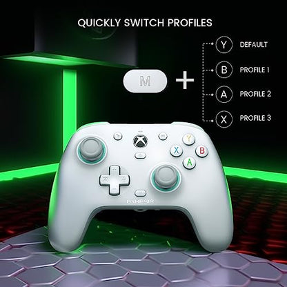 GameSir G7 SE Officially Licensed Xbox One Controller With Hall Effect Sticks for Windows 10/11, Xbox One, Xbox Series X/S, PC Gamepad with 3.5mm Earphone Port, Programmable Back Button
