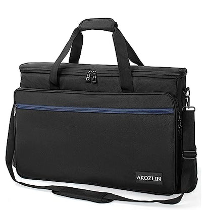 AKOZLIN Padded DJ Controller Mixer Bag Fit For Pioneer Flx 4 DDJ DJ Lite SB 2 3 SB2 SB3 DJ 400 DJ RB Gig Travel Shoulder Bag 20.5”×3.15”×13” - size: 20.5”×3.15”×13”