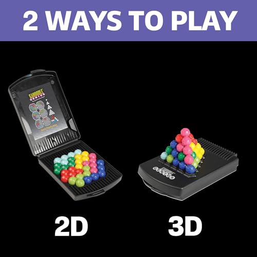 Educational Insights Kanoodle Genius - 3D Brain Teaser Puzzles for Kids, Spatial Puzzle Games for Adults, Teens and Kids, Problem Solving Toys and Logic Puzzles, Single Player Games