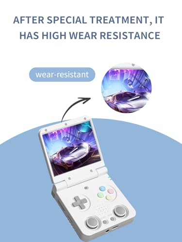 [3 Park] Screen Protector for Miyoo Flip V2/Flip Handheld Game Consoles Tempered Glass Film, Screen Protector for Miyoo Flip V2/Flip Handheld Gaming Anti-Scratch & Sensitive & 9H Hardness