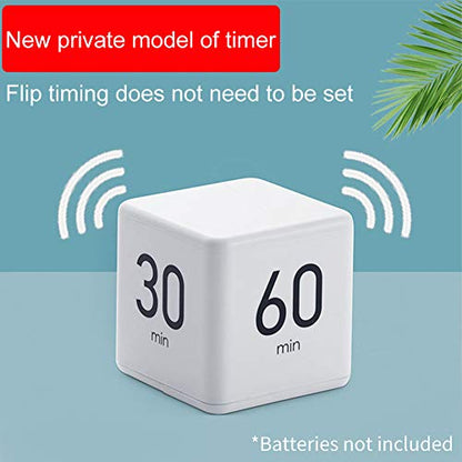 Cube Timer - 15-20-30-60Min for Time Management Kitchen & Workout Timer with Adjusted Volume for Time Management,Classroom,Workout, Kitchen,Cooking
