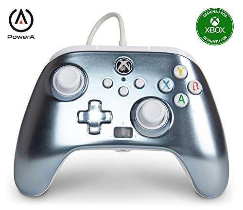 PowerA Enhanced Wired Controller for Xbox Series X|S - Metallic Ice - color: Metallic Ice
