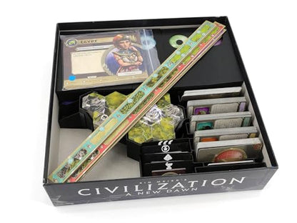 Board Game Insert for Civilization: A New Dawn - color: Dark Orange