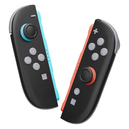 eXtremeRate DIY Replacement Full Set Buttons for Joycon 2, Custom ABXY Direction Keys Dpad + - C Home Capture Release L R ZR ZL Trigger Buttons for Nintendo Switch 2 Controller - New Hope Gray - color: New Hope Gray