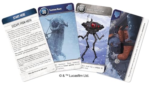 Asmodee Star Wars UNLOCK! The Escape Game - Embark on Epic Escape Room Adventures in a Galaxy Far, Far Away, Cooperative Game for Kids & Adults, Ages 10+, 1-6 Players, 1 Hour Playtime