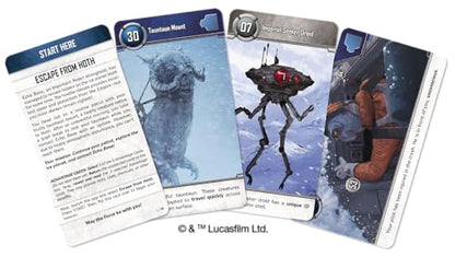Asmodee Star Wars UNLOCK! The Escape Game - Embark on Epic Escape Room Adventures in a Galaxy Far, Far Away, Cooperative Game for Kids & Adults, Ages 10+, 1-6 Players, 1 Hour Playtime