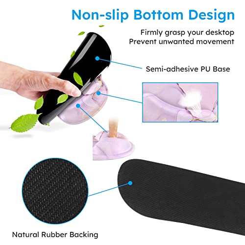 iCasso Glitter Marble Computer Mat 35.4"x15.7", Table Mat for Gaming | Elegant Home Ergonomic Desk Pad with Keyboard Wrist Rest, Mousepad Set for Students Computer Office Workspace Area - color: Glitter Marble