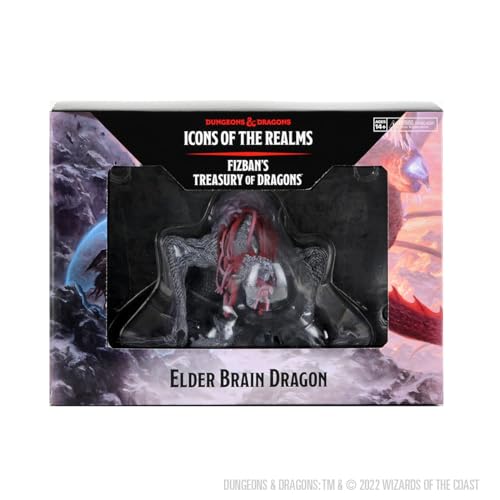 D&D Icons of the Realms: Fizban's Treasury of Dragons (Set 22) - Elder Brain Dragon - style: Elder Brain Dragon