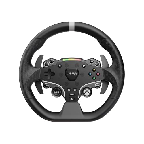 MOZA Gaming Steering Wheel, Racing Driving Wheel designed for Xbox Series/PC, officially Licensed by Microsoft