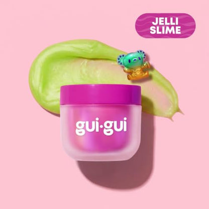 GUI GUI Fruity Glow Bundle Pack Slime Kit, Clear & Jelli Scented Slimes | DIY slime kit, slime play with clear pulls, jelli pops, plus a collectible figurine, birthday gifts for girls 6+ - style: Clear & Jelli