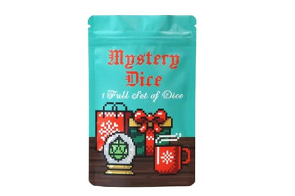 1985 Games Holiday Mystery Dice Bag – Unique DND Gifts for Role Playing Tabletop Games, Pack of 1 - color: Holiday Mystery Dice, size: Pack of 1