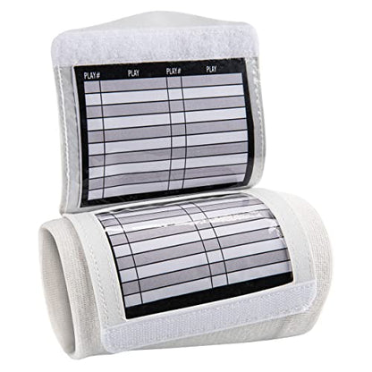 Champro Adult Quarterback Playbook Triple (AF50B) - color: White, White, size: Adult